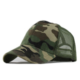 Camo Mesh Baseball Cap