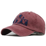 100% Cotton Washed Casquette Baseball Caps